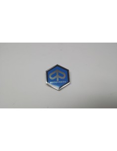 Placa MOTOVESPA hexagonal grande