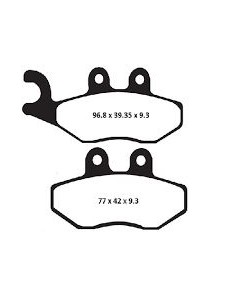 Pastillas de Freno Vespa GTS tras.,