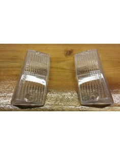 Tulipas intermitentes delanteras color blancas Vespa PX