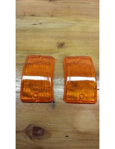 Tulipas intermitentes delanteras color naranjas Vespa PK XL