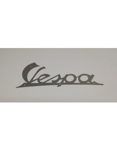 Anagrama Vespa frontal.140x60mm. 6 orificios para remaches