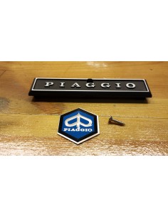 Kit emblema+tarjeta+tornillo para corbata - Vespa PX PE
